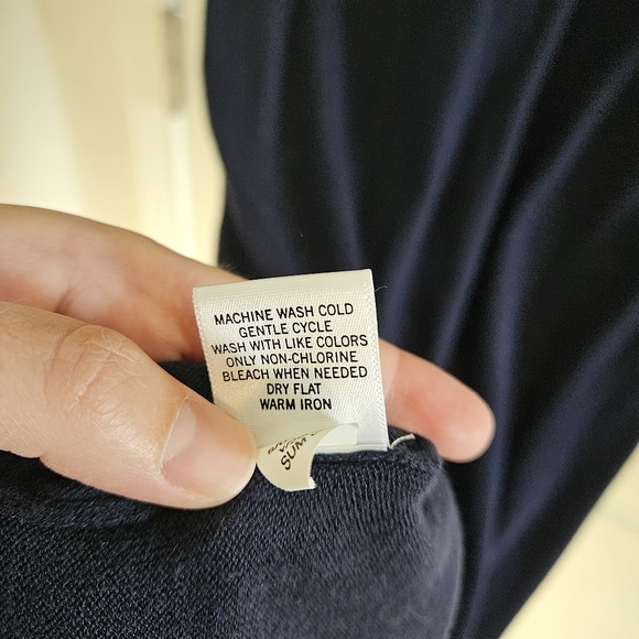 Banana Republic tie front navy dress Small - Picture 5 of 12